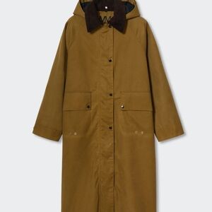 Mango (MNG) Parka 017LADYDI Size XS Hooded Trench Coat